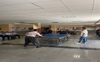 برگزاری مسابقات رشته پینگ پنگ آقایان دانشکده علوم پزشکی مهاباد.