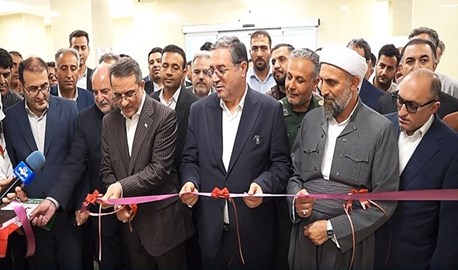 آیین افتتاح بیمارستان 86 تختخوابی ابن سینا 